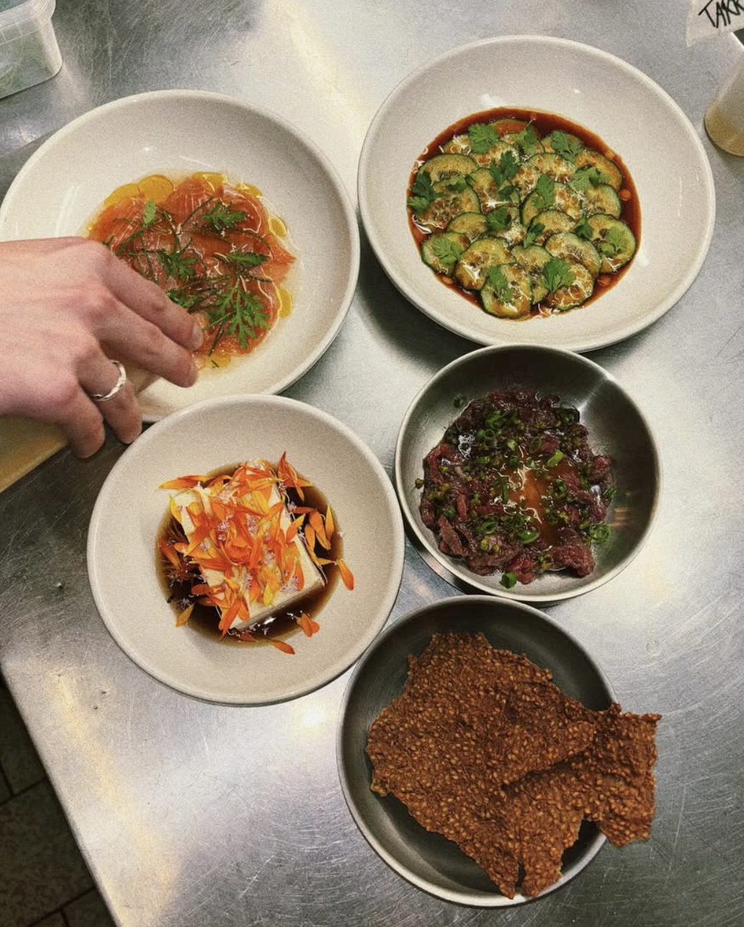 Korean concept menu development